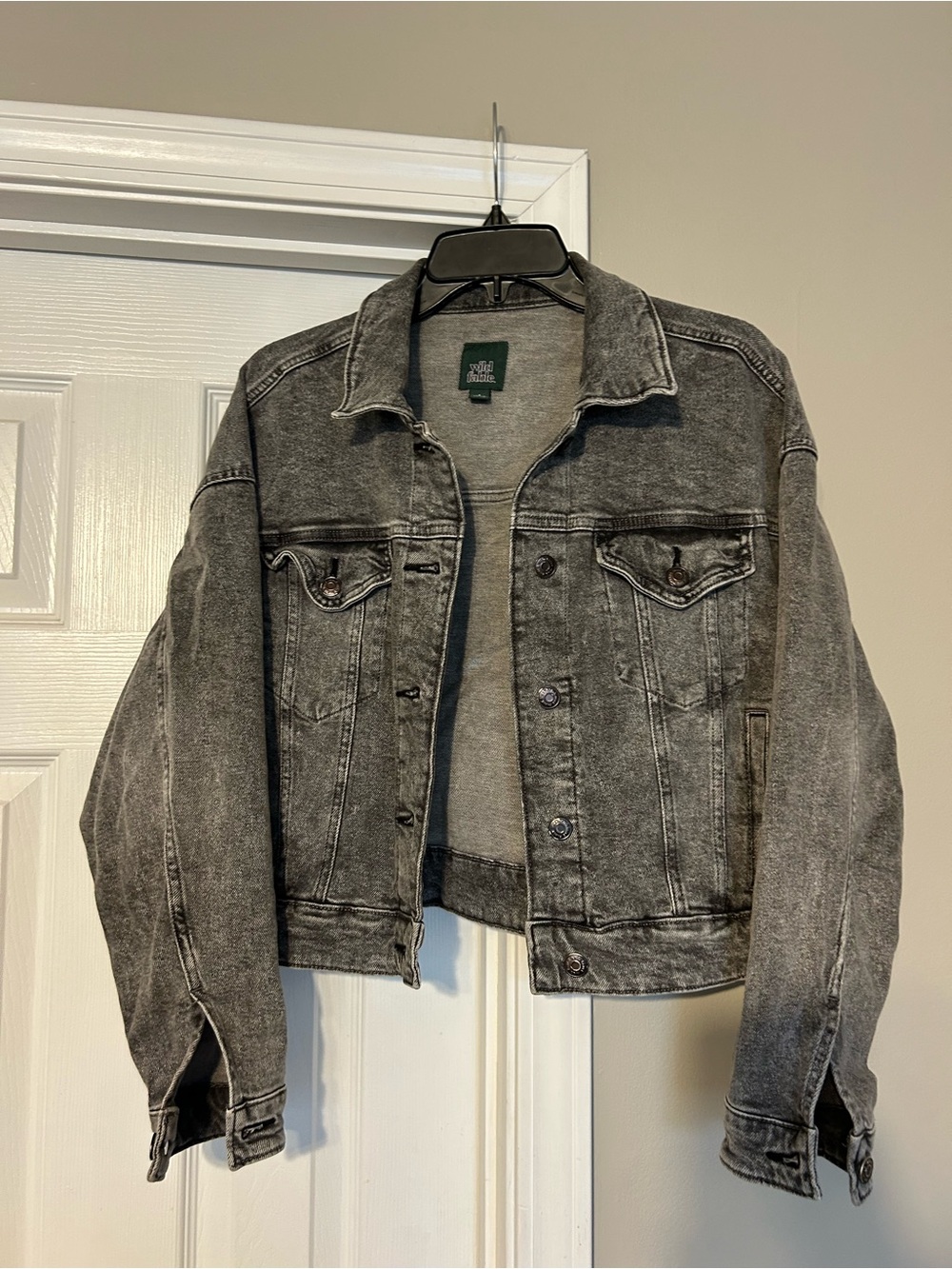 Wild Fable gray denim jacket - Small